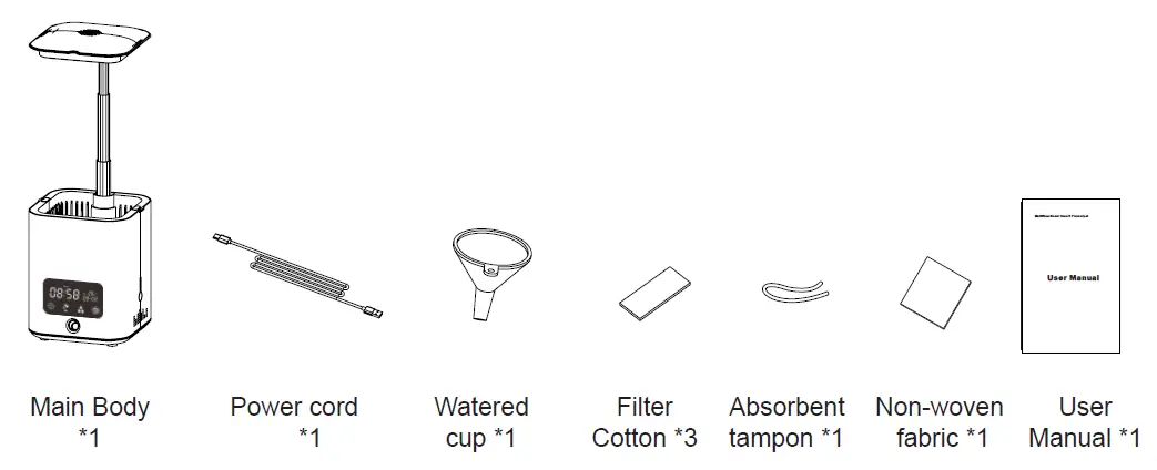 OEM PF01 CubeGreen Multifunctional Smart Flowerpot FIG 1