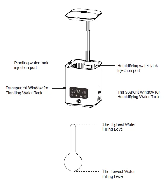 OEM PF01 CubeGreen Multifunctional Smart Flowerpot FIG 8