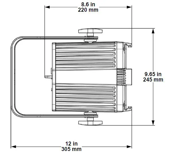 CHAUVET DJ EVEP130RGB EVE P-130 RGB Room Wash Light-3