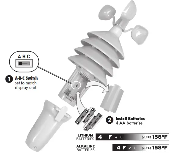 ACURITE Weather Center - Sensor Setup