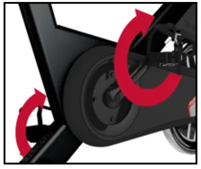 SPINNING 10 033 TM Elite Connected Spinner - INSTALL THE PEDALS