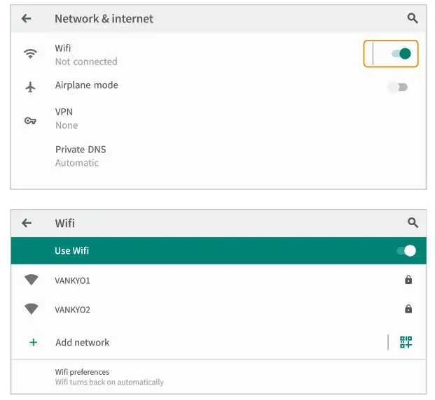 VANKYO MatrixPad P31 10 Inch Octa-Core Tablet- Network Connection