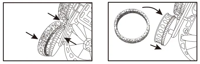 SHARPER IMAGE 1014117 RC Gravity Rover- TROUBLESHOOTING 2