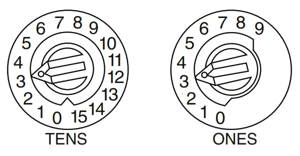NOTIFIER FSP 951 SELFT Intelligent Photoelectric Self Test Smoke Sensor - ROTARY ADDRESS SWITCHES