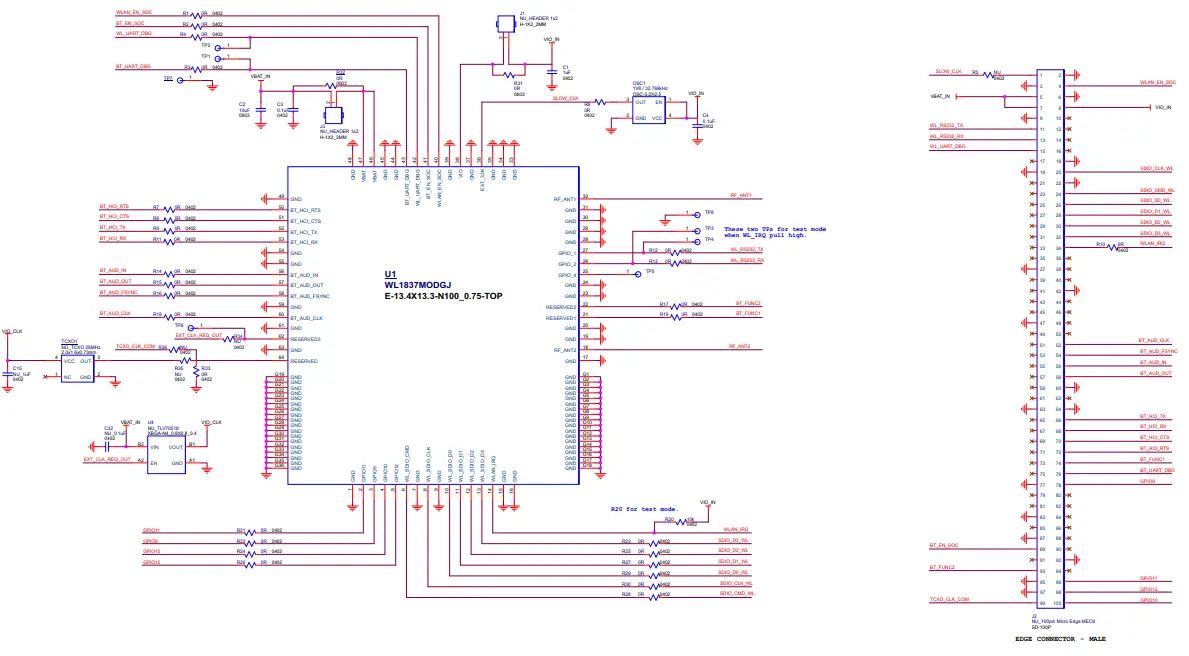 TEXAS INSTRUMENTS WL1837MODCOM8I WLAN MIMO and Bluetooth Module-fig5