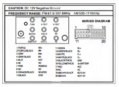 Regetek CW7020 7.0-Inch TFT LCD MP5 and Radio Receiver fig 31