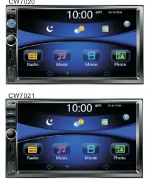 Regetek CW7020 7.0-Inch TFT LCD MP5 and Radio Receiver pro