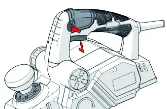 TACKLIFE Electric Planer - operation 2