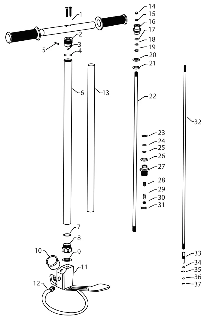 KAYOBA 016592 PCP Hand Pump-fig1