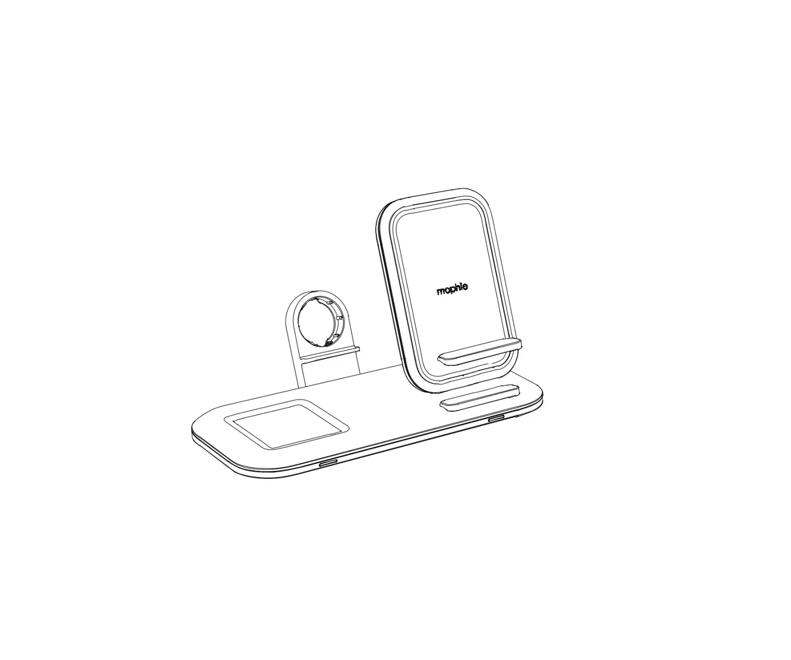 Mophie 2in1std Wireless Charging Stand User Guide Mophie 2in1std Wireless Charging Stand User Guide