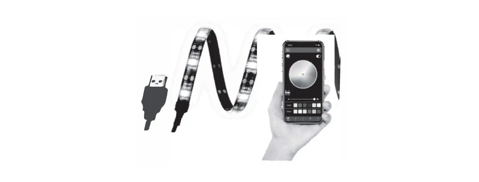 Hype Hy-btled-6ft Color Changing Led Strip User Manual