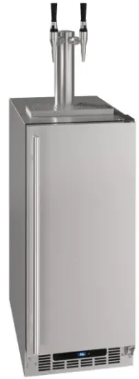 U-LINE HDE215 15 Inch Stainless Steel Nitro Infused Cold Coffee Dispenser