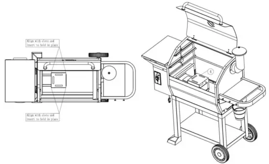 POSITIONING THE HEAT BAFFLE