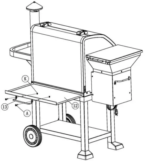 POSITIONING THE ASH TRAY