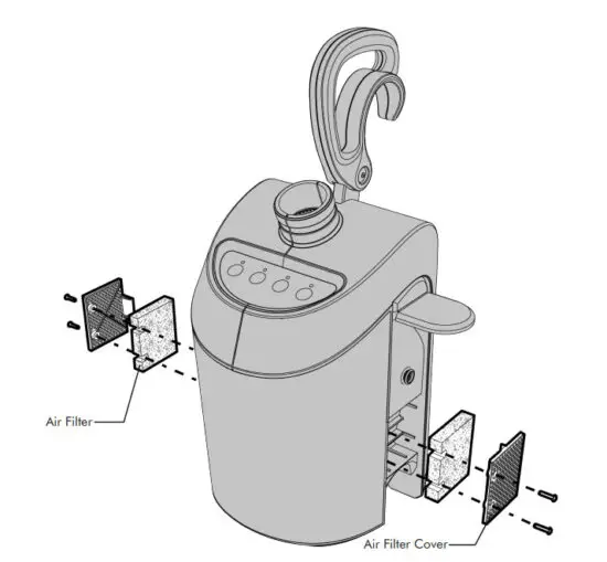 HOVERTECH Ht Air Patient Transport System Air Supply - figure 6