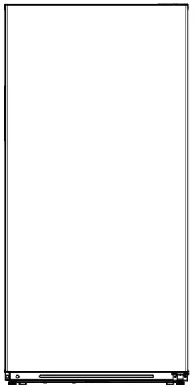 FORTE F21UFESWW 33 Inch Upright Freezer Refrigerator -