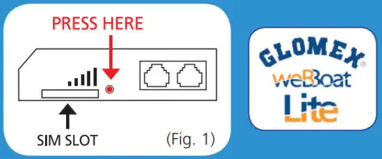 GLOMEX weBBoat 4G Lite Antenna