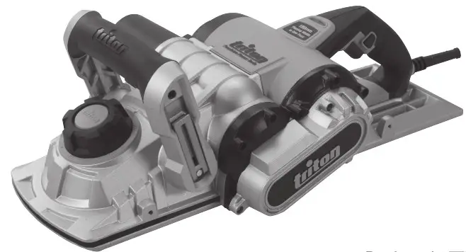 triton TPL180 1500W Triple Blade Planer - Cover