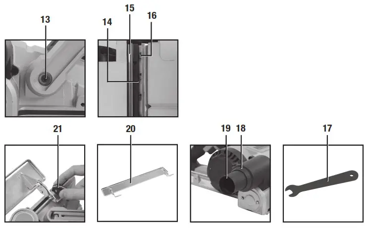 triton TPL180 1500W Triple Blade Planer - Product Overview 2