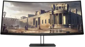 HP 37.5-inch Curved Display