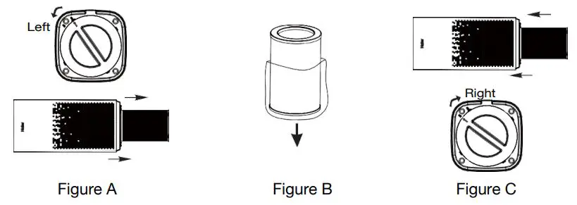 FIWOTTTDA Breathe Nature 01 Air Purifier Air Purifier User Manual - Fig. A,B,C
