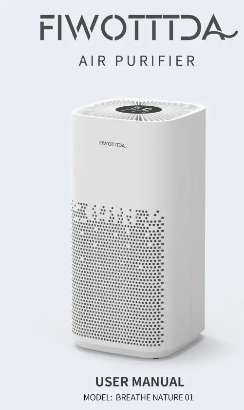 FIWOTTTDA Breathe Nature 01 Air Purifier Air Purifier User Manual