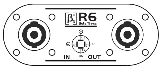 Beta Three R6 R Series 4 6 3 Way Full Range Medium Line Array System-fig3