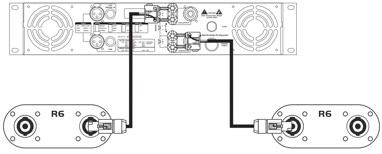 Beta Three R6 R Series 4 6 3 Way Full Range Medium Line Array System-fig7