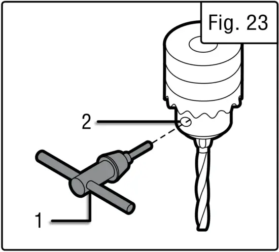 Installing A Drill Bit