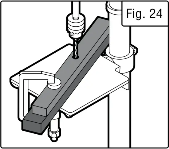 Position The Table And Workpiece