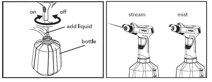 tokya ES-1 Battery-Operated Spray Bottle fig 1