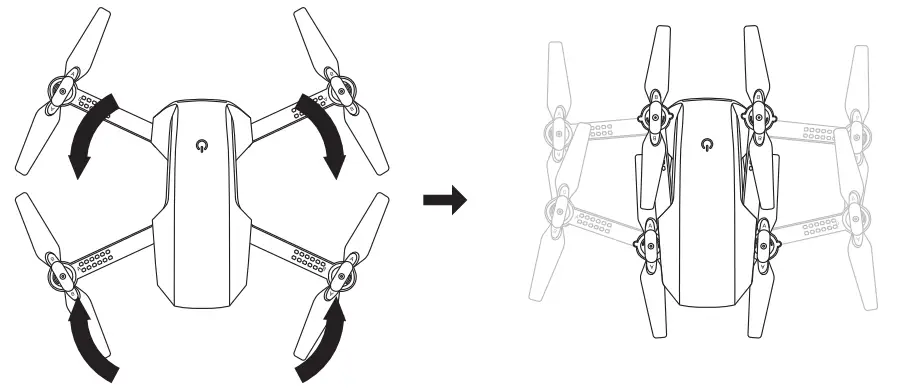 FOUR-AXIS FOLDING INSTRUCTIONS