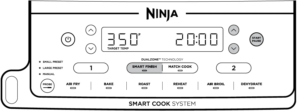 NINJA-DZ550-Series-Foodi-Smart-XL-2-Basket-Air-Fryer-10
