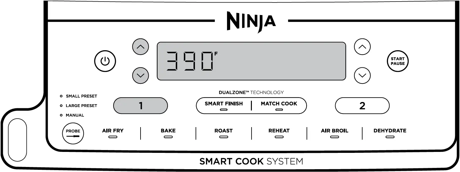 NINJA-DZ550-Series-Foodi-Smart-XL-2-Basket-Air-Fryer-15
