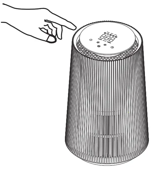 VANSEN 7200A Smart App Air Purifier with UV C Light and AQI Display - First Use7