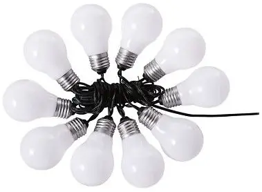 LIVARNO LED BULB STRING LIGHTS