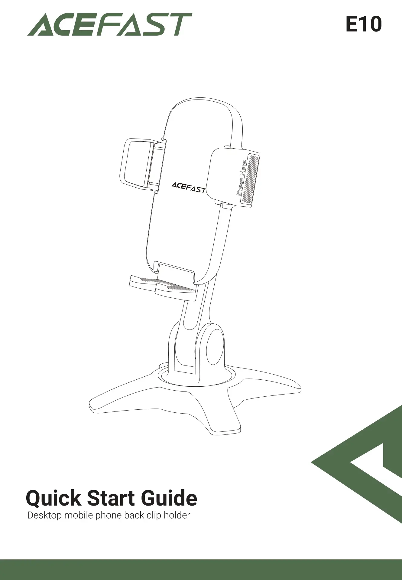 ACEFAST E10 Desktop Holder User Guide