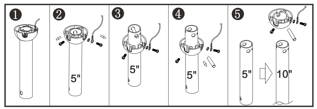 YOUKAIN F3180 Series Ceiling Fan - Figure 4