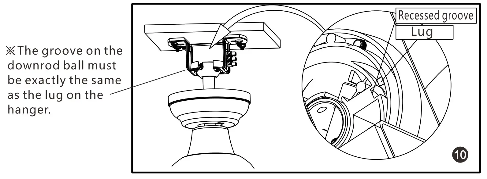 YOUKAIN F3180 Series Ceiling Fan - Figure 7