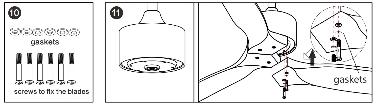 YOUKAIN F3180 Series Ceiling Fan - Figure 8