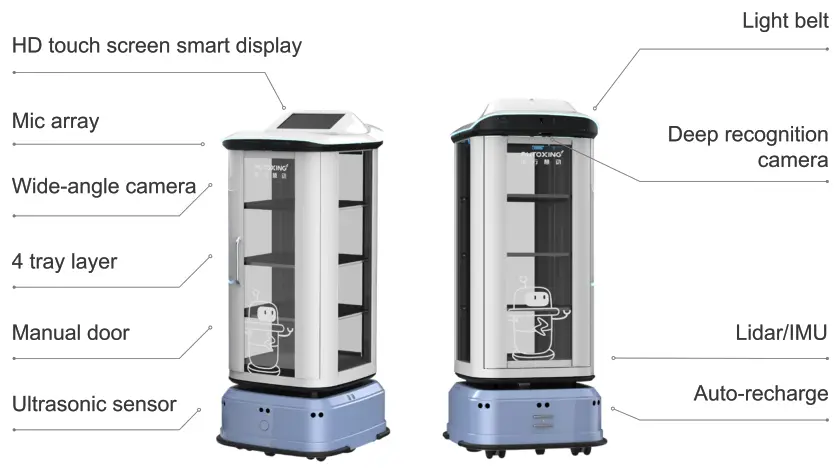 AUTOXING AX1112 Intelligent Delivery Robot - FIg 1