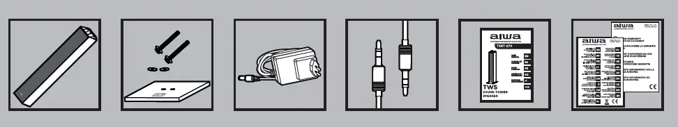 aiwa-TSBT-270WD-TWS-Sound-Tower-Speaker-fig-1