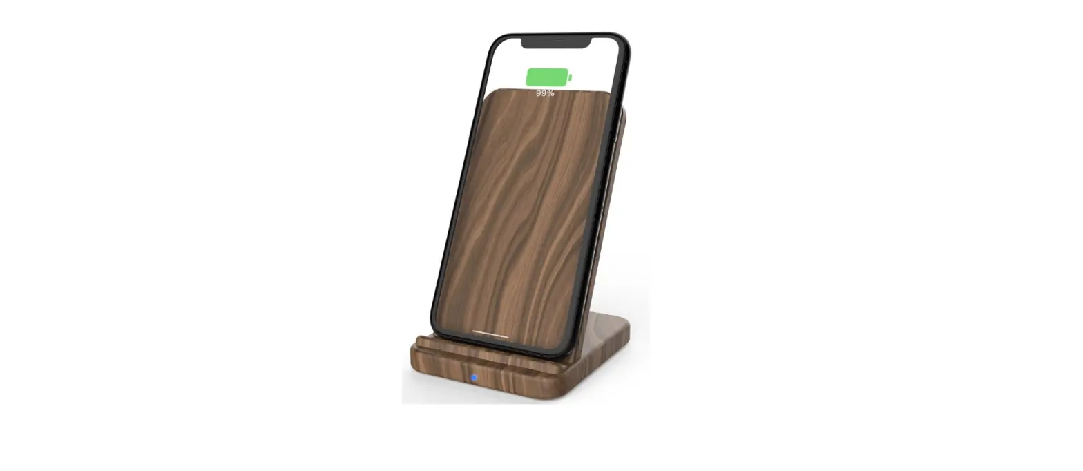 Keysion 240505 Wood Bracket Wireless Charging User Manual