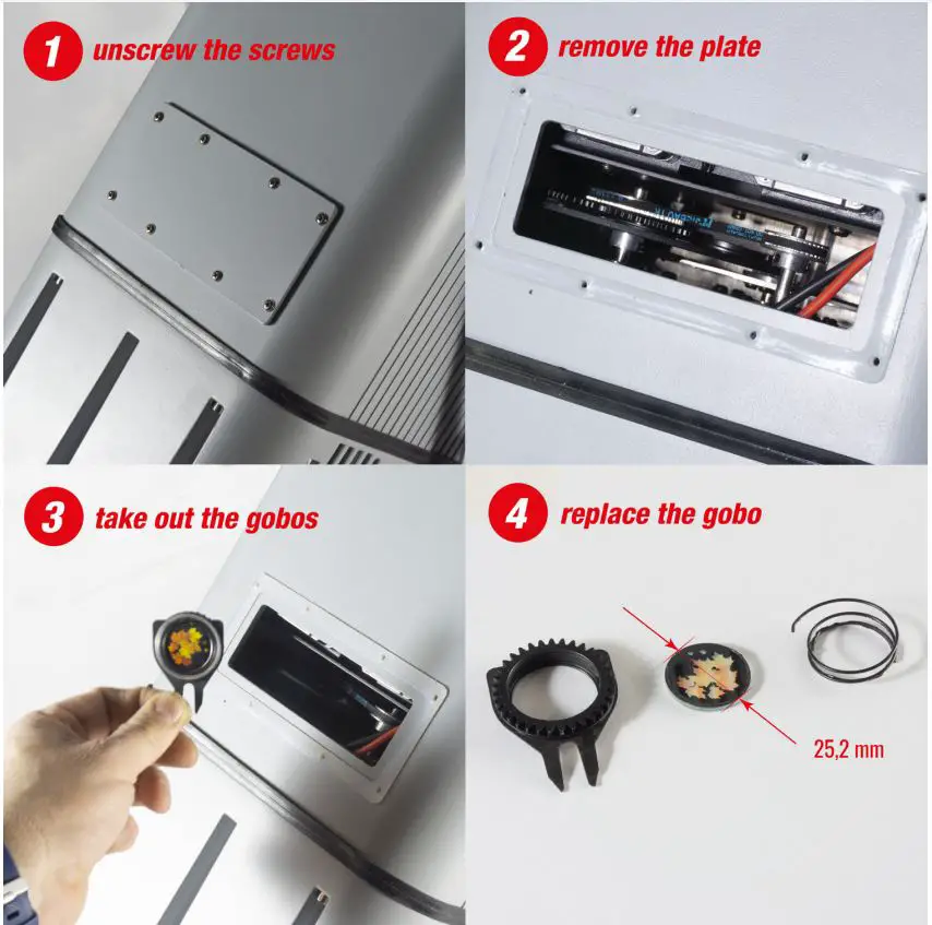 FLASH F7300250 High Power Logo Projector User Manual - Others