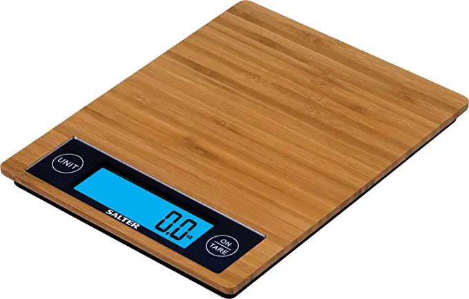 SALTER SA00106SA Bamboo Kitchen Scale product