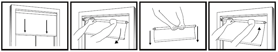 StyleWell RSSStyleWell RSSLPNLBOSC3772 Linen Cordless Blackout-Fabric Roller-Shade-FIG8LPNLBOSC3772 Linen Cordless Blackout-Fabric Roller-Shade-FIG8