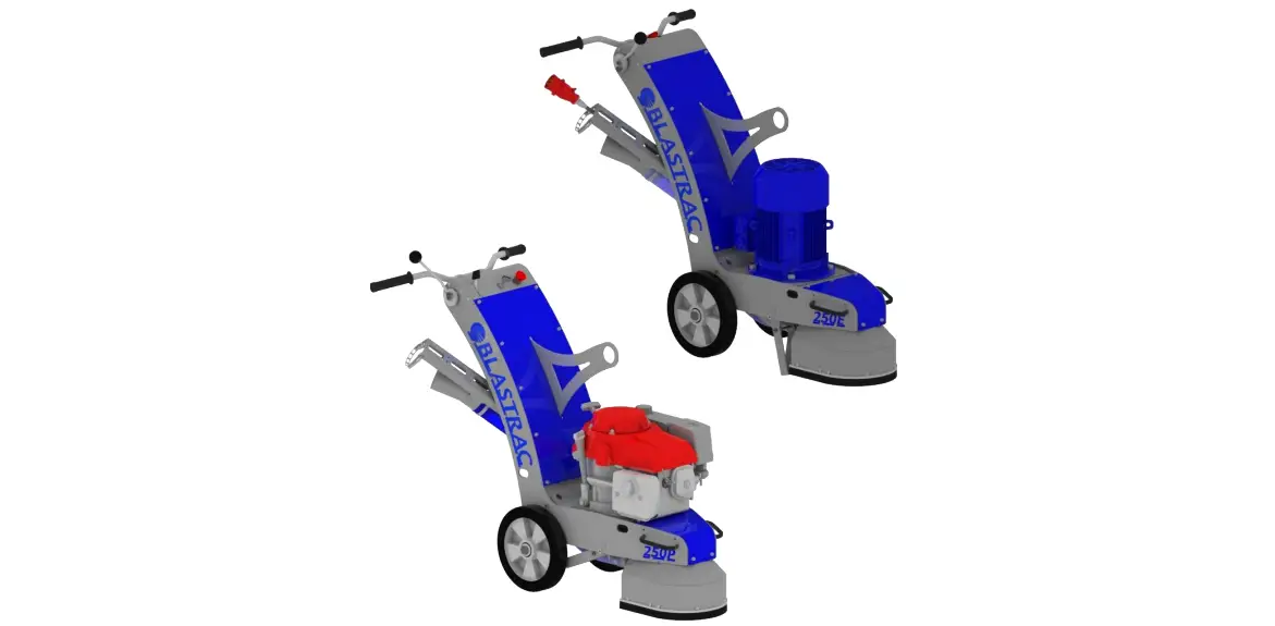 Blastrac Bg-250e Electric Powered Heavy-duty Grinder Owner's Manual Blastrac Bg-250e Electric Powered Heavy-duty Grinder Owner's Manual