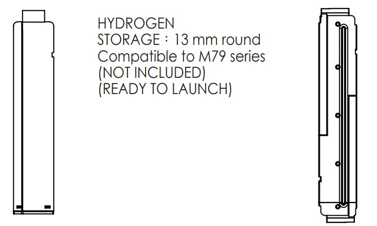 MILSIG M79 Series HPA Foam Dart Blaster - Figure 11