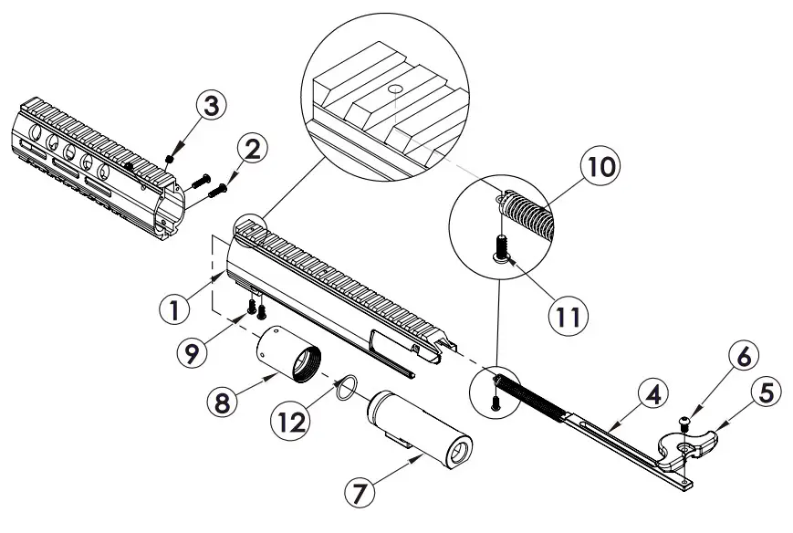 MILSIG M79 Series HPA Foam Dart Blaster - Figure 15