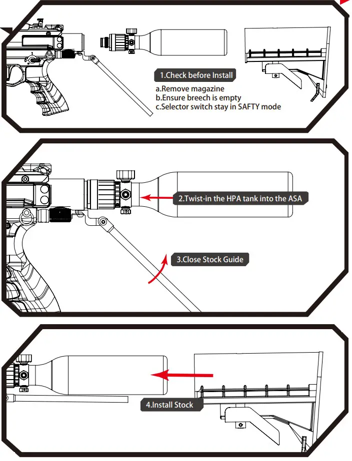 MILSIG M79 Series HPA Foam Dart Blaster - Figure 7